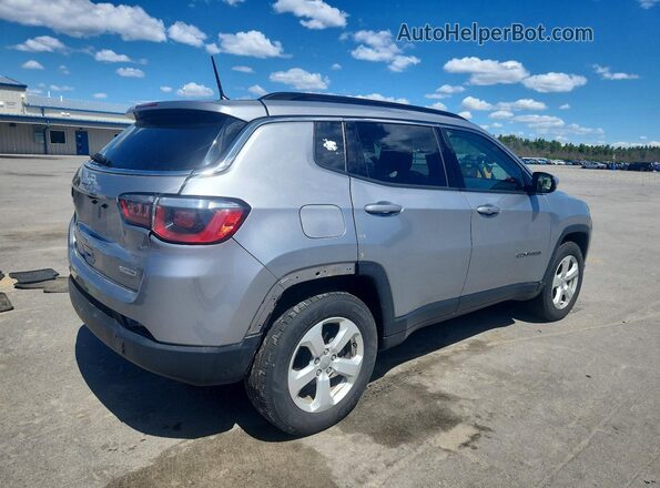 3C4NJDBB2JT168509 2018 JEEP COMPASS Silver Trasero derecho