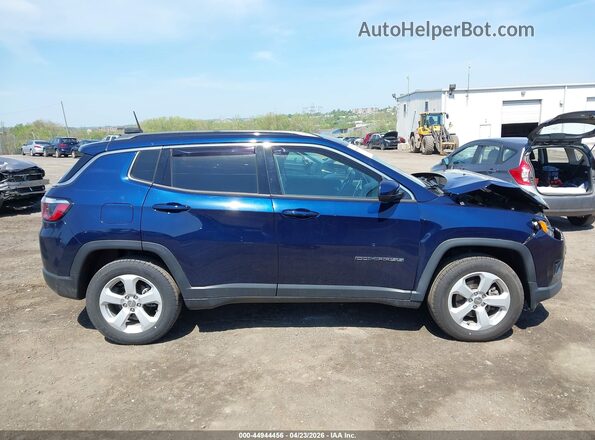 3C4NJDBB2JT483438 2018 JEEP COMPASS Синий Вид задней части салона