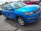 2019 Jeep Compass Latitude 4x4 Синий vin: 3C4NJDBB2KT600856