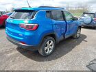 2019 Jeep Compass Latitude 4x4 Синий vin: 3C4NJDBB2KT600856