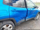 2019 Jeep Compass Latitude 4x4 Синий vin: 3C4NJDBB2KT600856