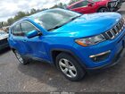 2019 Jeep Compass Latitude 4x4 Синий vin: 3C4NJDBB2KT600856