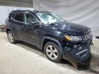2019 Jeep Compass Latitude Черный vin: 3C4NJDBB2KT647983