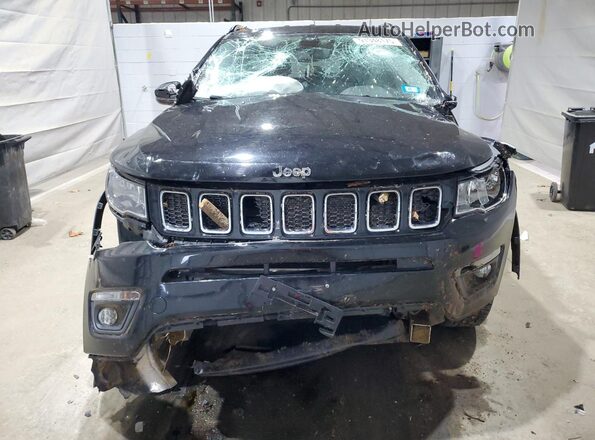 3C4NJDBB2KT647983 2019 JEEP COMPASS Черный Вид спереди