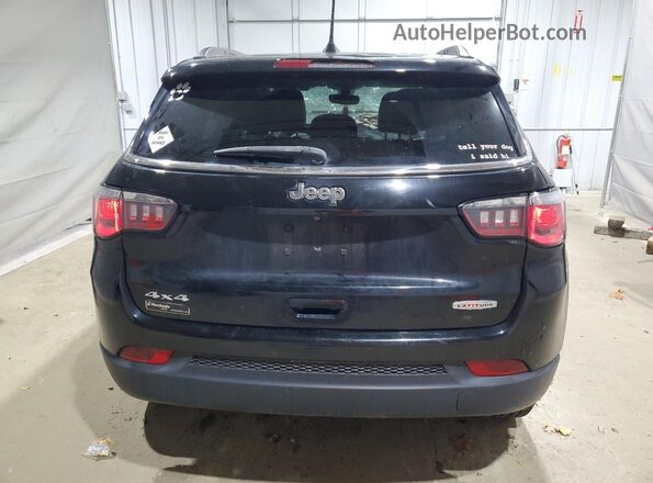3C4NJDBB2KT647983 2019 JEEP COMPASS Черный Вид сзади