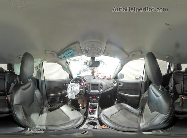 3C4NJDBB2KT647983 2019 JEEP COMPASS Черный Панорамный вид салона 360°