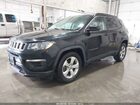 2017 Jeep New Compass Latitude 4x4 Black vin: 3C4NJDBB3HT680970