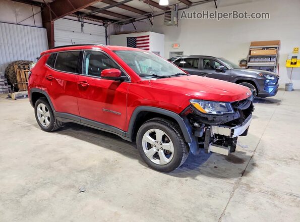 3C4NJDBB3LT174211 2020 JEEP COMPASS Red Передня права чверть