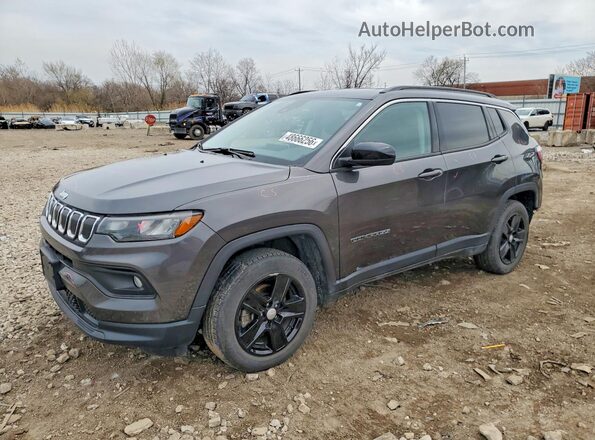 3C4NJDBB3NT216282 2022 JEEP COMPASS Gray Vista tres cuartos delantera izquierda