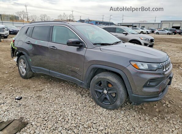 3C4NJDBB3NT216282 2022 JEEP COMPASS Gray Delantero derecho