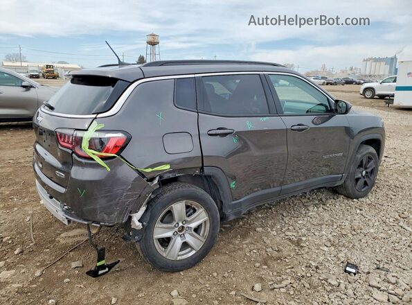 3C4NJDBB3NT216282 2022 JEEP COMPASS Gray Trasero derecho