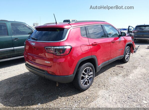 3C4NJDBB4HT693372 2017 JEEP NEW COMPASS Red Rear right