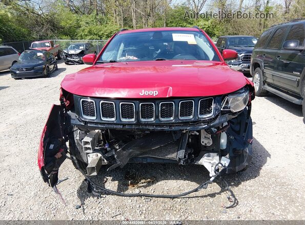 3C4NJDBB4HT693372 2017 JEEP NEW COMPASS Red Rear interior view