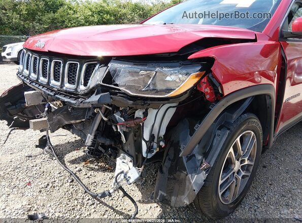 3C4NJDBB4HT693372 2017 JEEP NEW COMPASS Red Front view