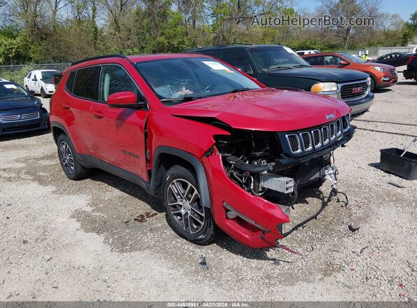 3C4NJDBB4HT693372 2017 JEEP NEW COMPASS Red Front right