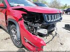 2017 Jeep New Compass Latitude 4x4 Red vin: 3C4NJDBB4HT693372