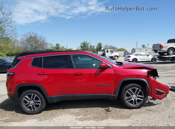 3C4NJDBB4HT693372 2017 JEEP NEW COMPASS Red 360 interior view