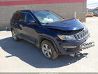 2018 Jeep Compass Latitude 4x4 Blue vin: 3C4NJDBB4JT144776