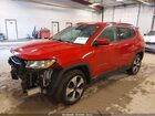 2018 Jeep Compass Latitude 4x4 Красный vin: 3C4NJDBB4JT185750