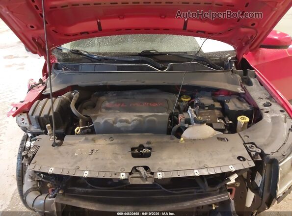 3C4NJDBB4JT185750 2018 JEEP COMPASS Красный Вид сзади