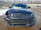 2018 Jeep Compass Latitude Gray vin: 3C4NJDBB4JT423211