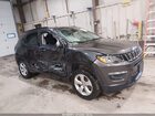 2019 Jeep Compass Latitude 4x4 Gray vin: 3C4NJDBB4KT791504