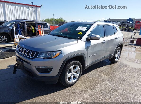 3C4NJDBB4MT503242 2021 JEEP COMPASS Серый Передняя левая четверть