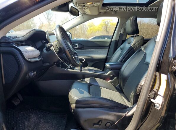 3C4NJDBB4NT199766 2022 JEEP COMPASS Черный Вид салона спереди