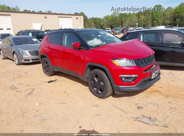 3C4NJDBB5JT433651 2018 JEEP COMPASS Red წინა მარჯვენა
