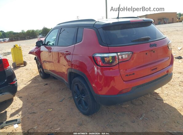 3C4NJDBB5JT433651 2018 JEEP COMPASS Red უკანა მარცხენა