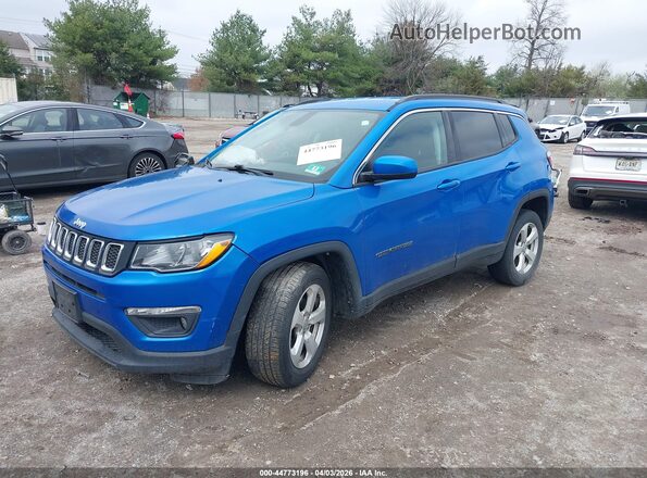 3C4NJDBB5JT455715 2018 JEEP COMPASS Blue Vista tres cuartos delantera izquierda