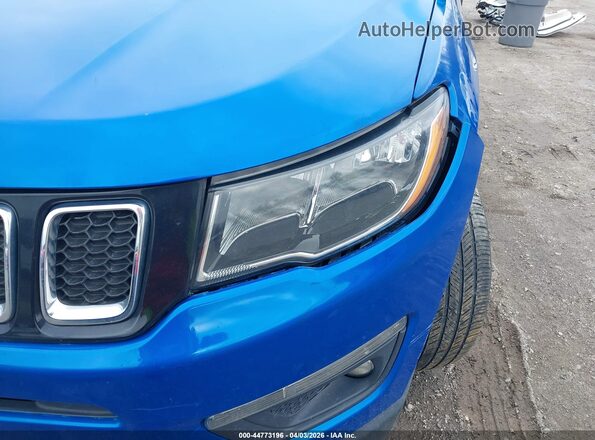 3C4NJDBB5JT455715 2018 JEEP COMPASS Blue Vista frontal