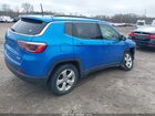 2018 Jeep Compass Latitude 4x4 Blue vin: 3C4NJDBB5JT455715