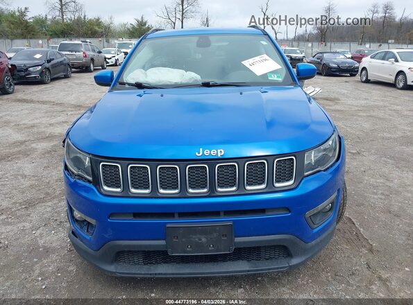 3C4NJDBB5JT455715 2018 JEEP COMPASS Blue Vista del cuadro de instrumentos