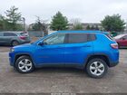 2018 Jeep Compass Latitude 4x4 Blue vin: 3C4NJDBB5JT455715