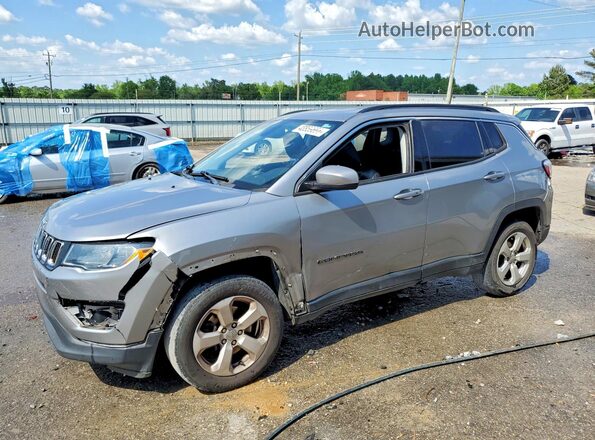 3C4NJDBB5JT464480 2018 JEEP COMPASS Silver Vista tres cuartos delantera izquierda