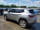 2018 Jeep Compass Latitude Silver vin: 3C4NJDBB5JT464480