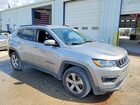 2018 Jeep Compass Latitude Silver vin: 3C4NJDBB5JT464480