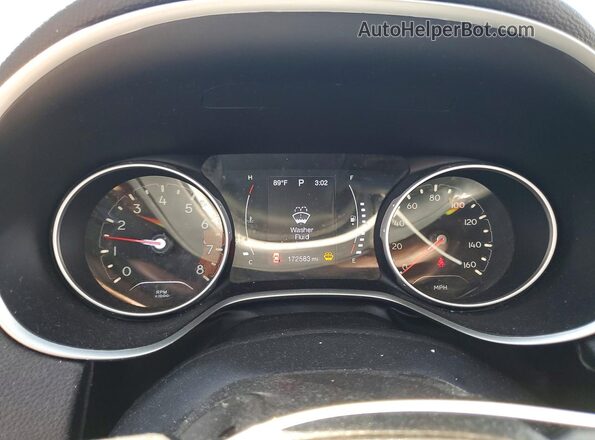 3C4NJDBB5JT464480 2018 JEEP COMPASS Silver Vista del cuadro de instrumentos
