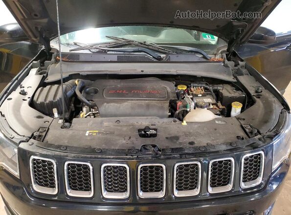 3C4NJDBB5JT483434 2018 JEEP COMPASS Черный Вид подкапотного пространства