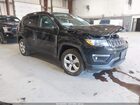 2019 Jeep Compass Latitude 4x4 Black vin: 3C4NJDBB5KT847112