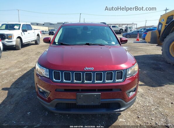 3C4NJDBB5MT516615 2021 JEEP COMPASS Красный Вид щитка приборов