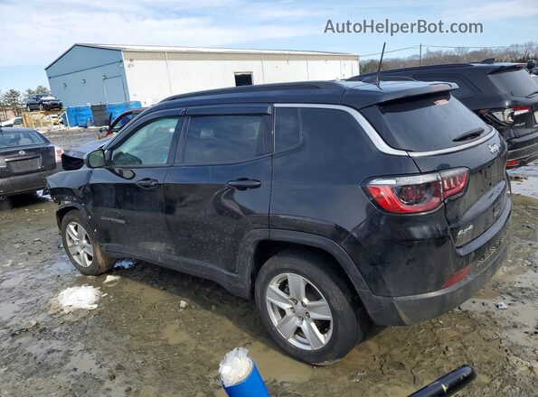 3C4NJDBB5NT107399 2022 JEEP COMPASS Black Tył lewy