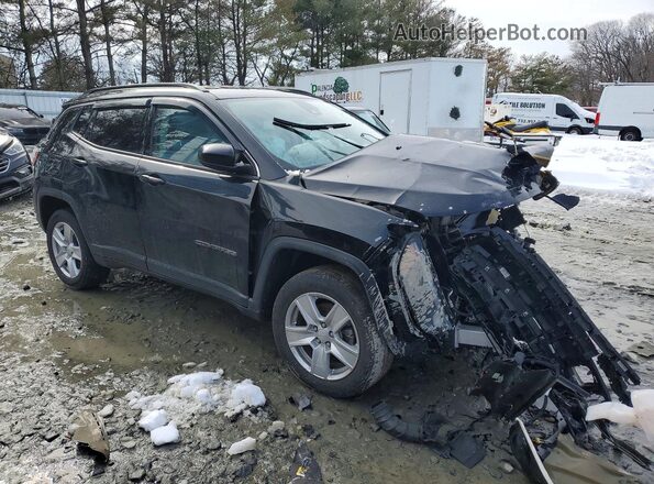 3C4NJDBB5NT107399 2022 JEEP COMPASS Black Przód prawy