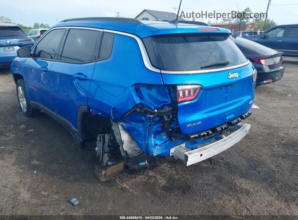 3C4NJDBB5NT169353 2022 JEEP COMPASS Blue წინა ხედი