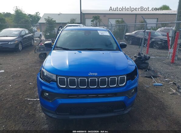 3C4NJDBB5NT169353 2022 JEEP COMPASS Blue უკანა სალონის ხედი