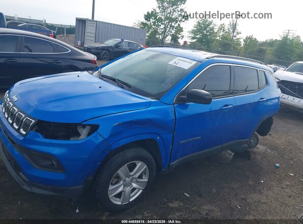 3C4NJDBB5NT169353 2022 JEEP COMPASS Blue 