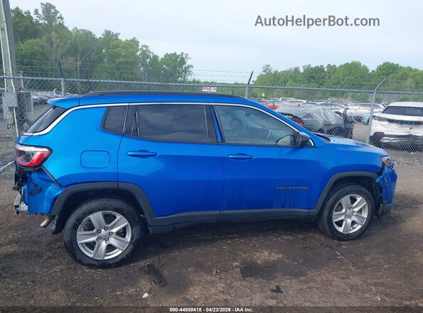 3C4NJDBB5NT169353 2022 JEEP COMPASS Blue სალონის 360-გრადუსიანი ხედი
