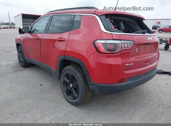 3C4NJDBB6JT331775 2018 JEEP COMPASS Красный Задняя левая четверть