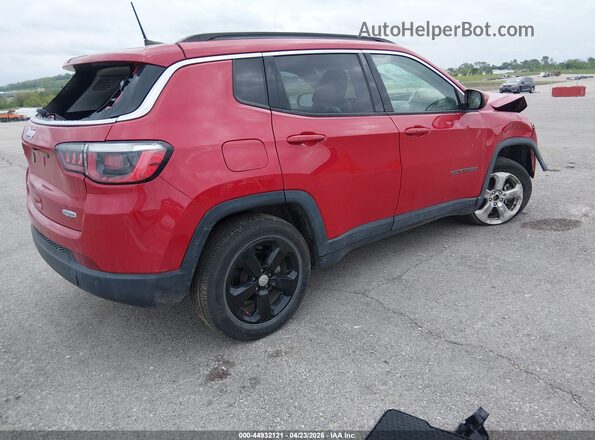 3C4NJDBB6JT331775 2018 JEEP COMPASS Красный Задняя правая четверть